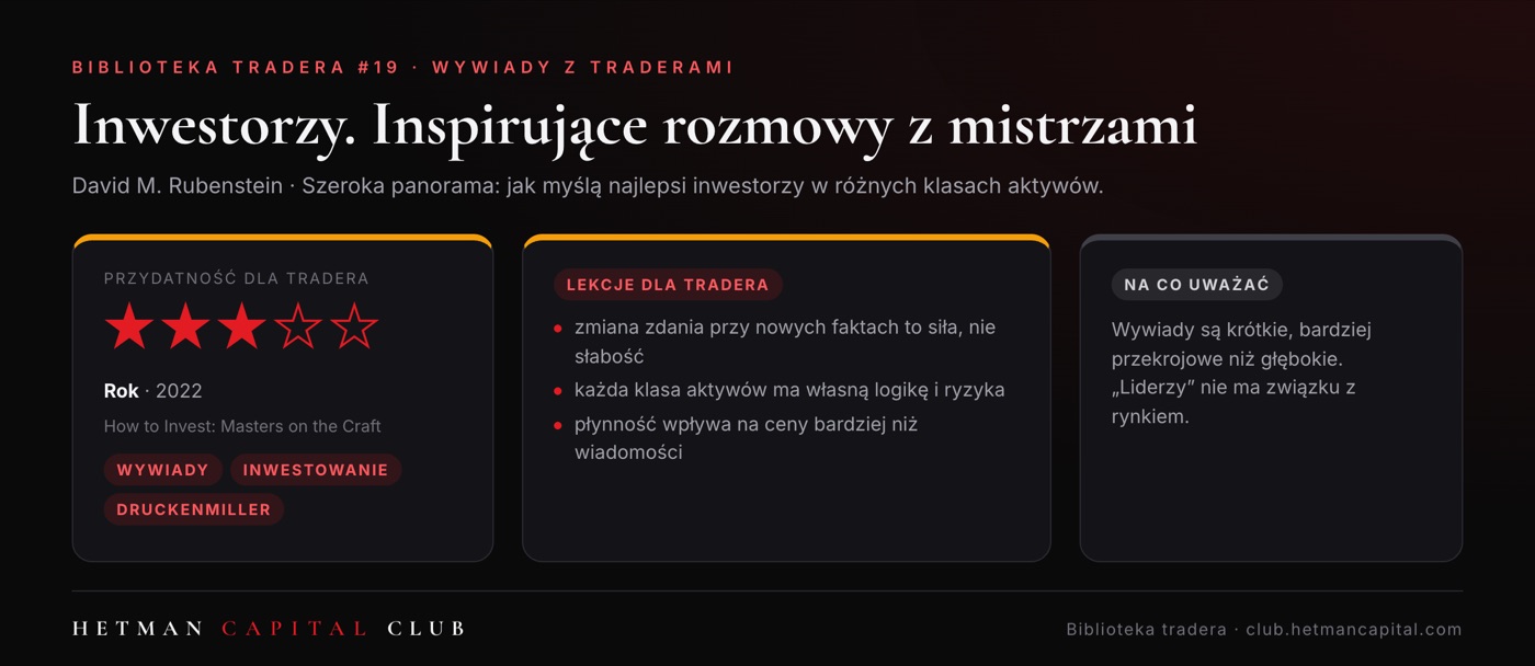 Inwestorzy. Inspirujące rozmowy z mistrzami