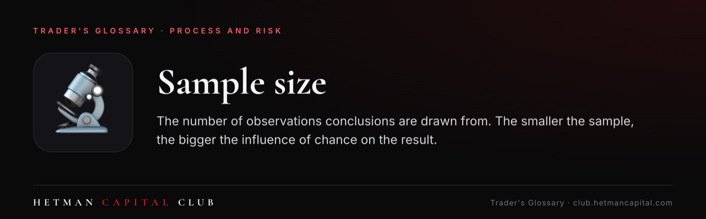 Sample size