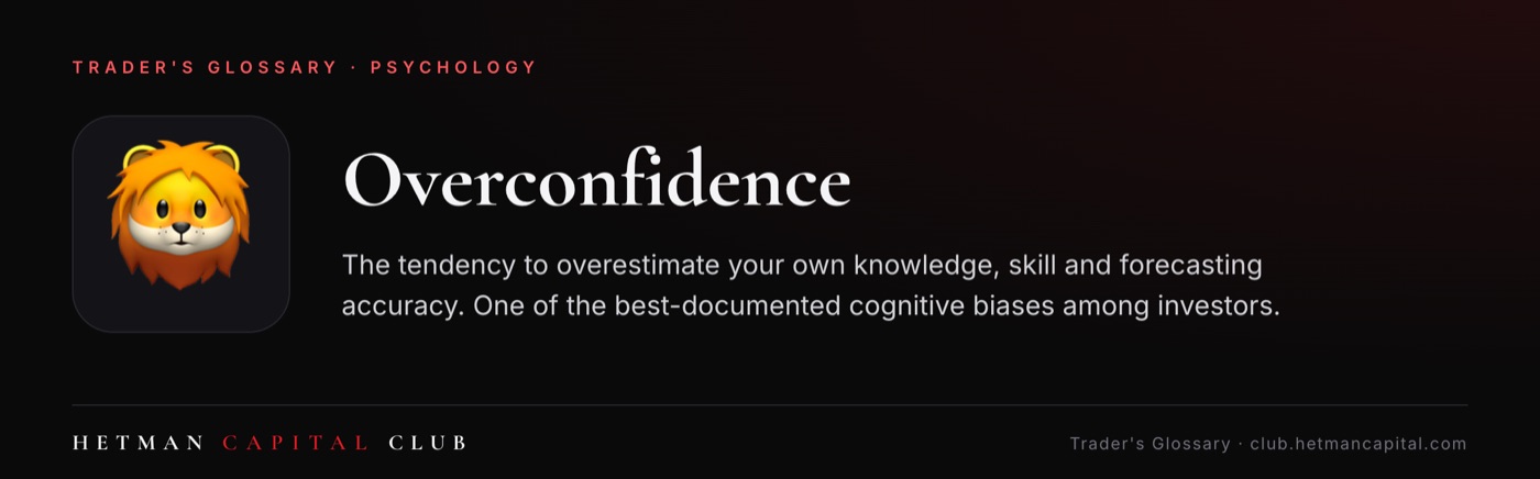 Overconfidence
