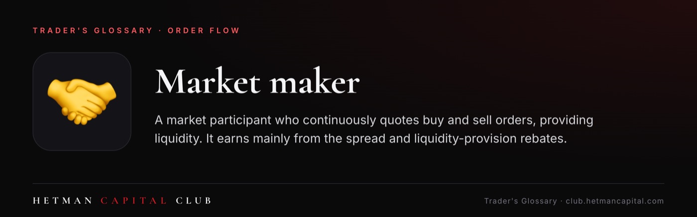 Market maker